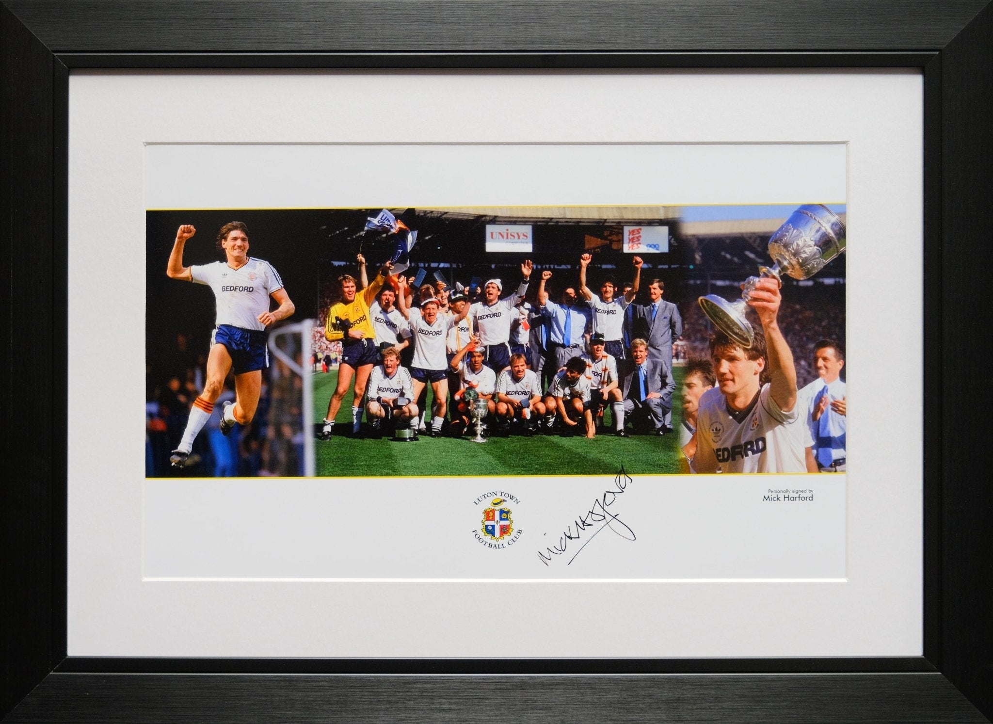 Mick Harford Signed Print - Memorabilia Framers Shop